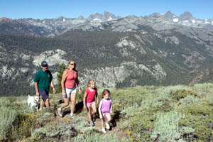 Trekking à Mammoth