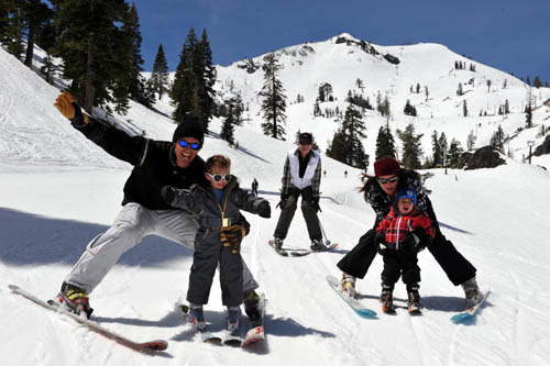 Ski en famille