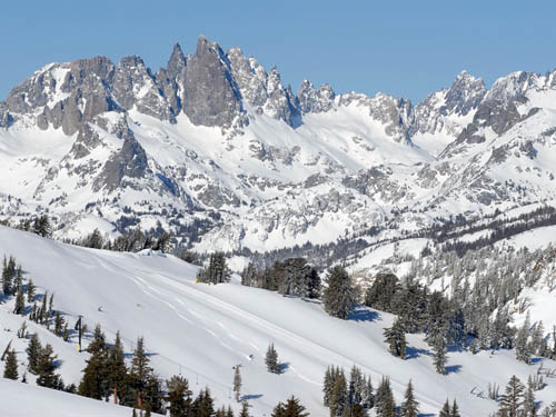 Mammoth Mountain en hiver